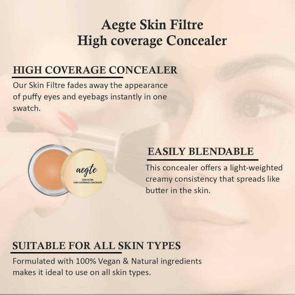 Aegte Skin Filter High Coverage Concealer - Medium Natural | Grocsy