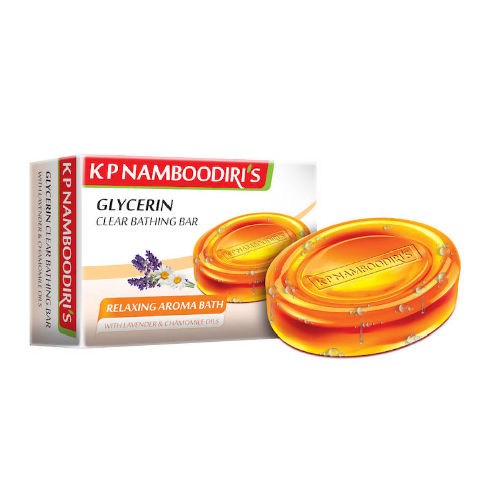Kp Namboodiri's Glycerin Clear Relaxing Aroma Bathing Bar | Grocsy