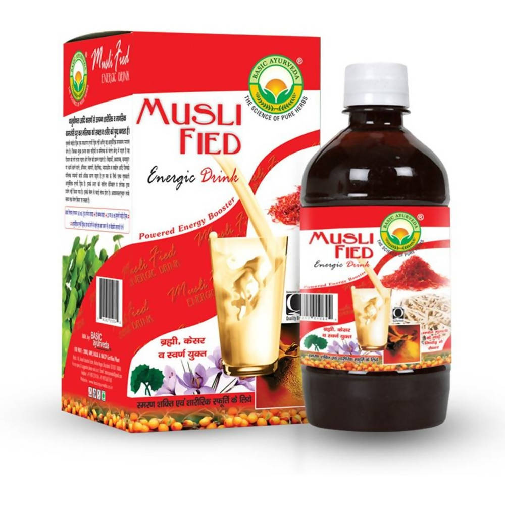 Basic Ayurveda Musli Fied Energic Drink | Grocsy