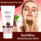 Globus Naturals Red Wine Hydrating Face Wash | Grocsy