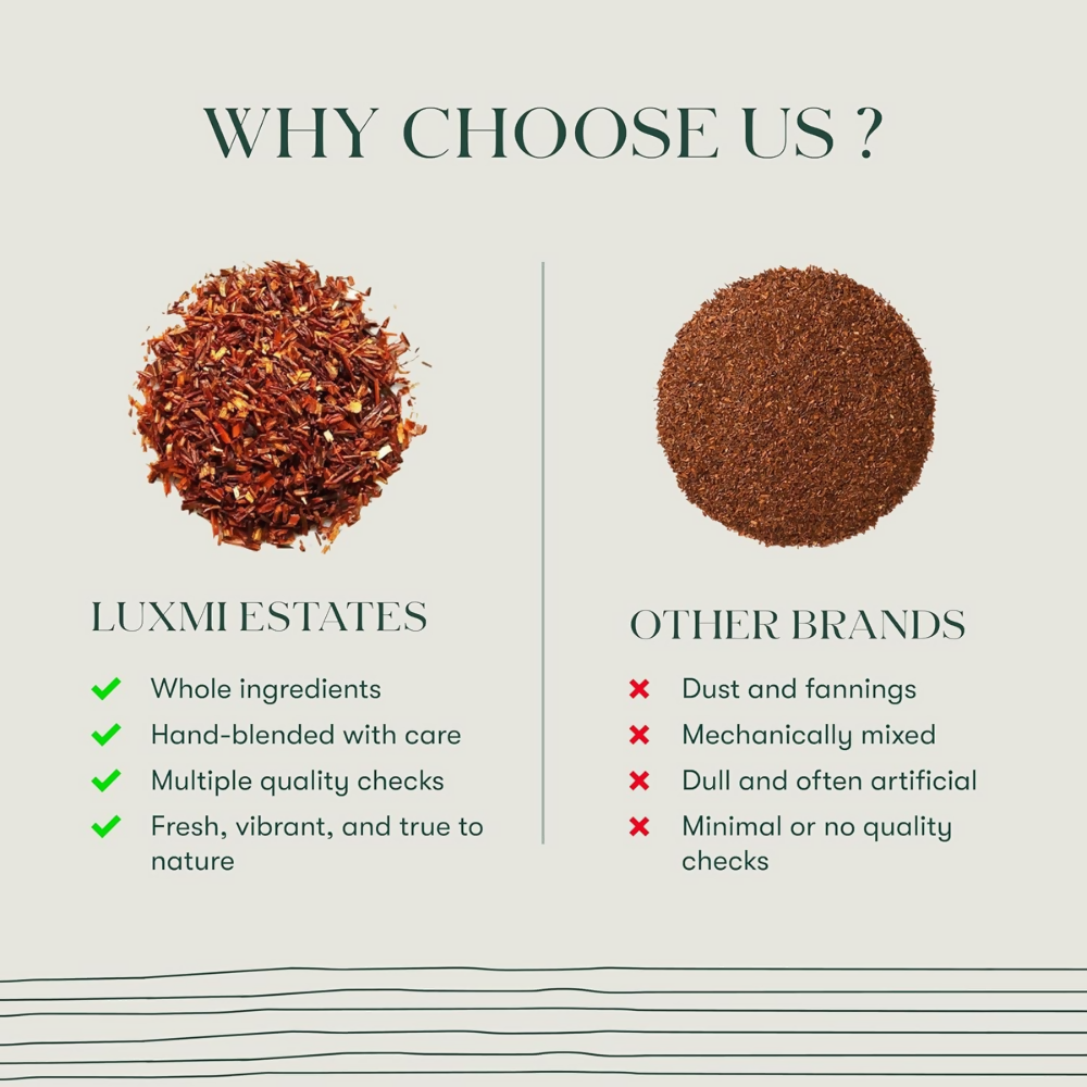 Luxmi Estates Rooibos Chai Herbal Infusion | Grocsy
