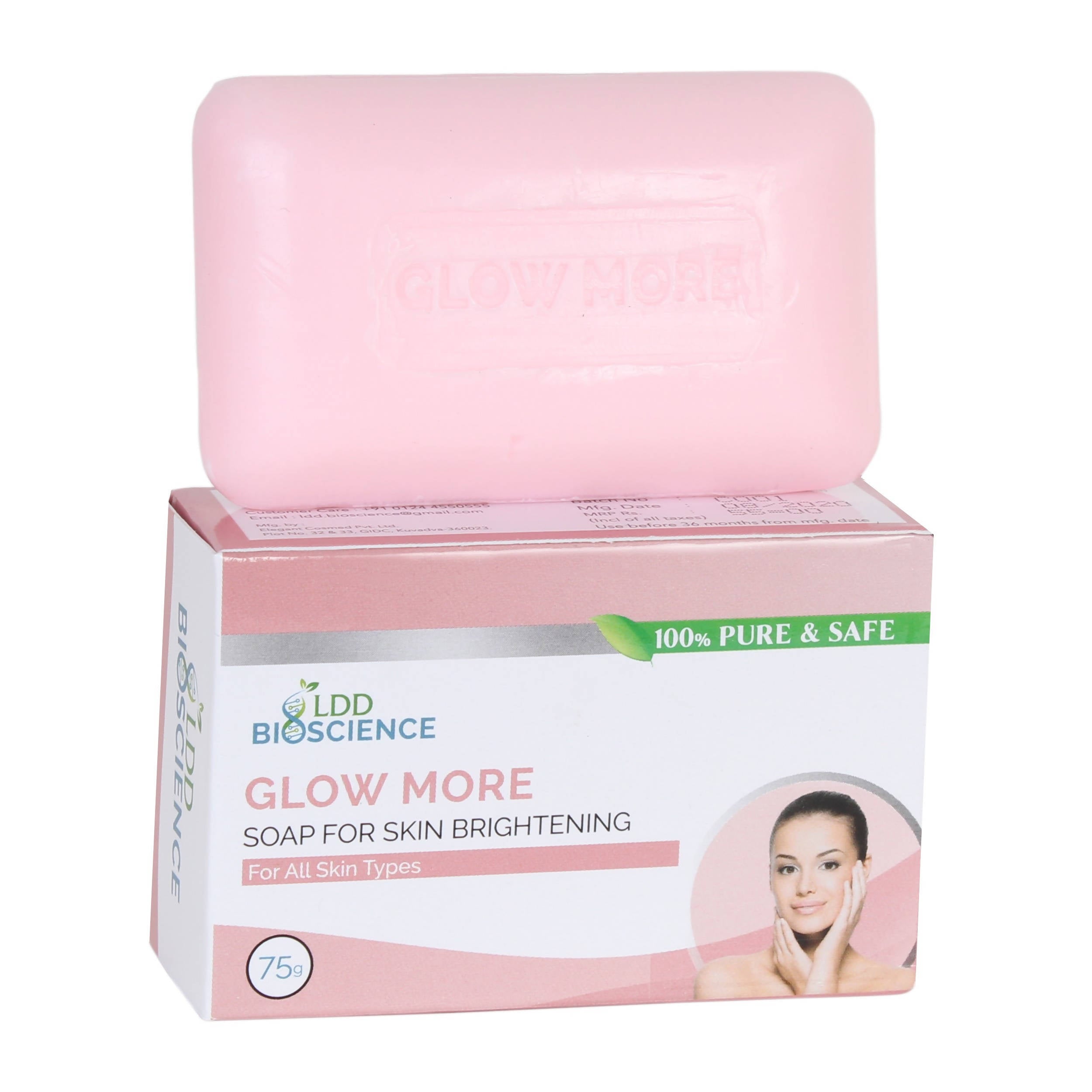 LDD Bioscience Glow More Soap | Grocsy