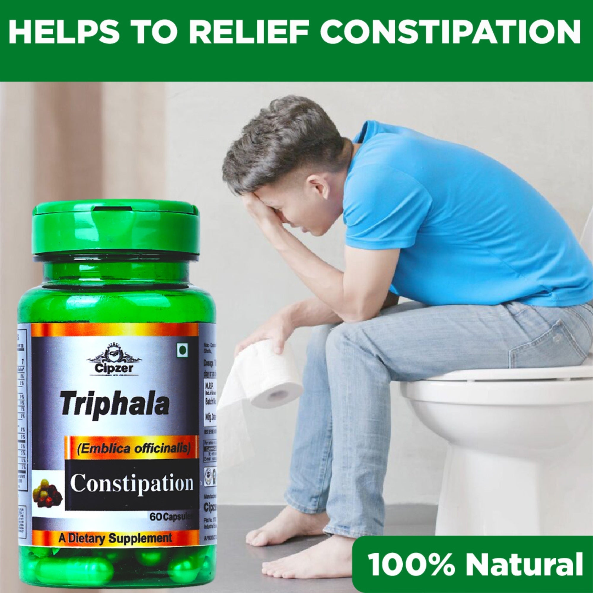 Cipzer Triphala Capsules | Grocsy