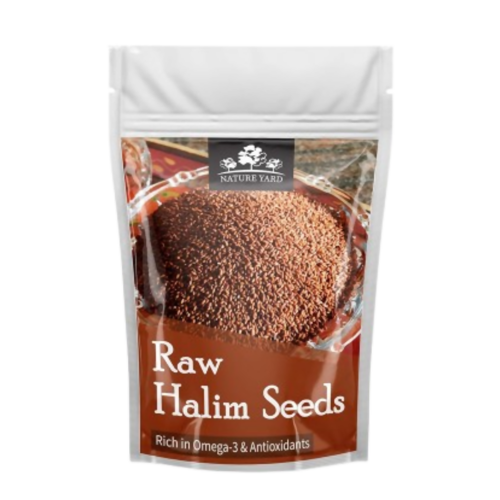 Nature Yard Organic Raw Halim Seeds | Grocsy
