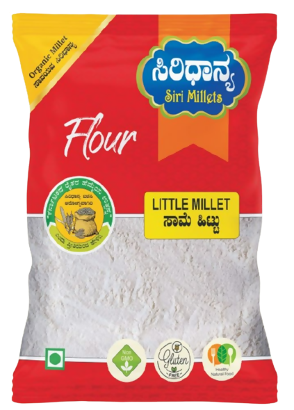Siri Millets Organic Little Millet Flour (Saame Atta) | Grocsy