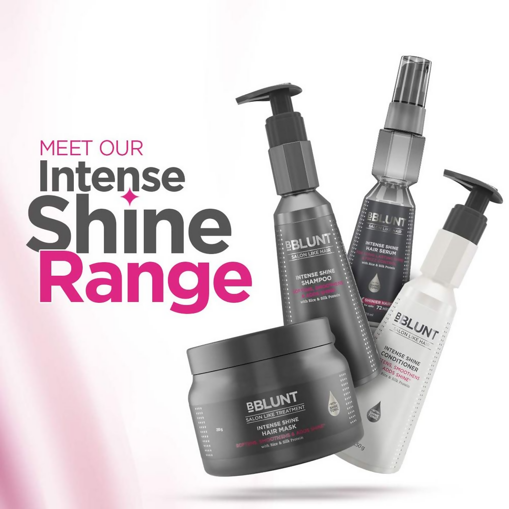 BBlunt Intense Shine Hair Serum With Rice & Silk Protein For Shinier Hair | Grocsy