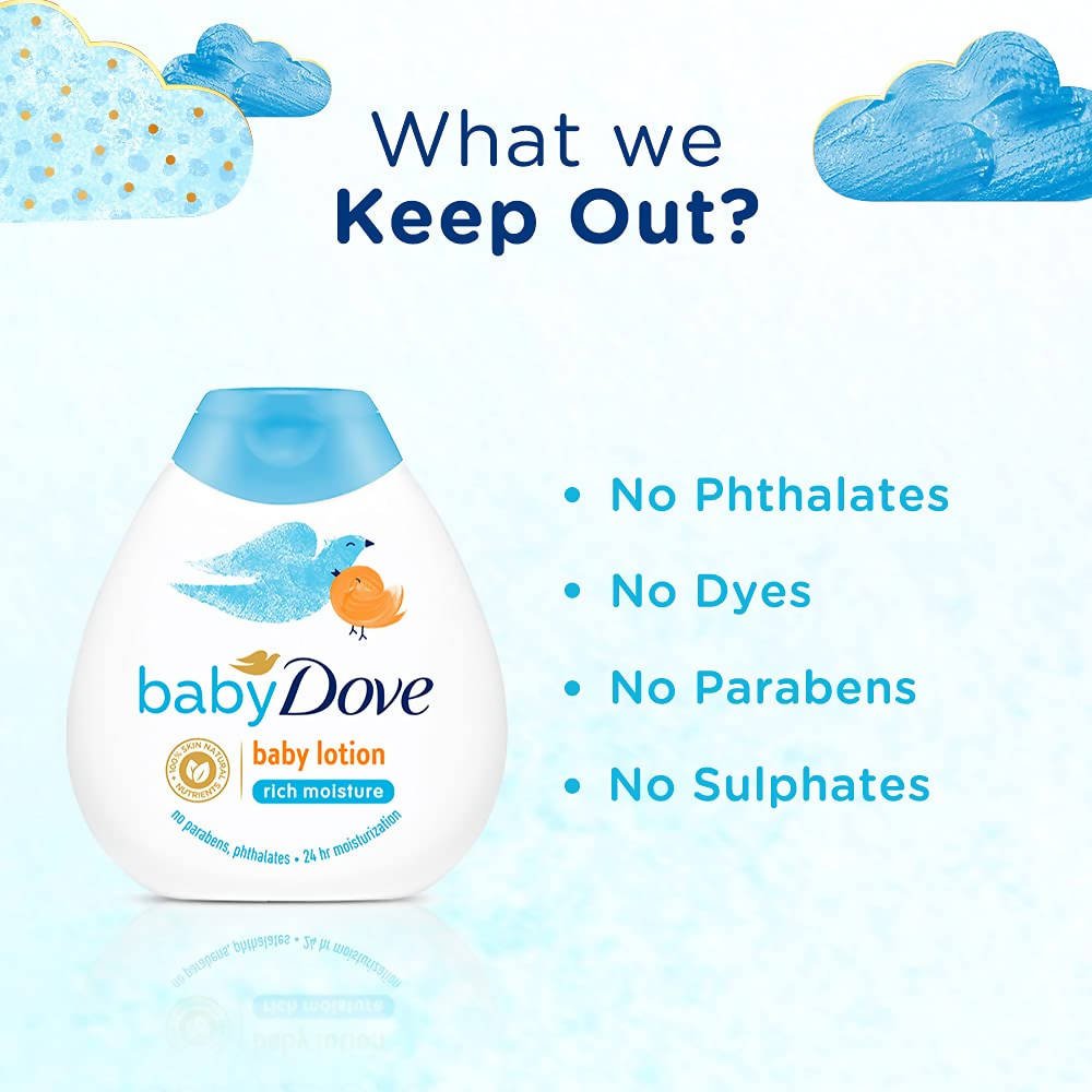 Baby Dove Rich Moisture Nourishing Baby Lotion | Grocsy