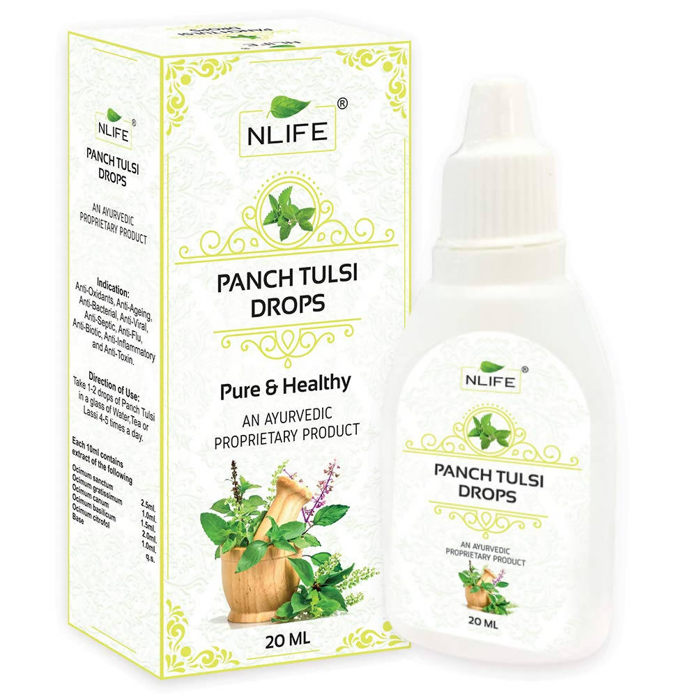 NLife Panch Tulsi Drops | Grocsy