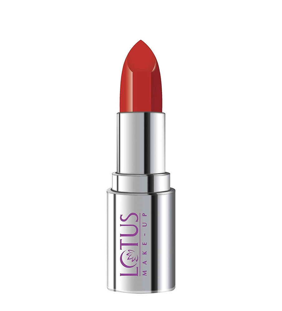 Lotus Makeup Ecostay Butter Matte Lip Color Bold Terracotta, Orange (4 Gm) | Grocsy