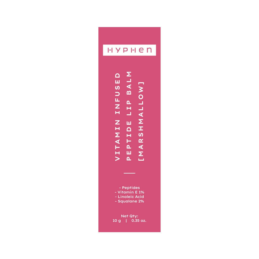Hyphen By Kriti Sanon Marshmallow Vitamin Infused Peptide Lip Balm, Hydrate & Moisturize, Smoothen Lips & Repair Moisture Barrier | Grocsy