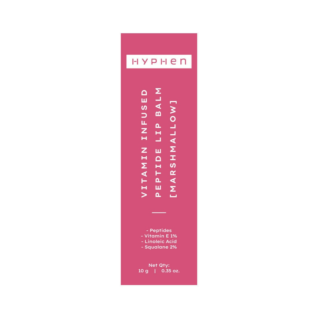 Hyphen By Kriti Sanon Marshmallow Vitamin Infused Peptide Lip Balm, Hydrate & Moisturize, Smoothen Lips & Repair Moisture Barrier | Grocsy