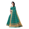 Vamika Green Cotton Silk Weaving Saree (Anaya Green) | Grocsy