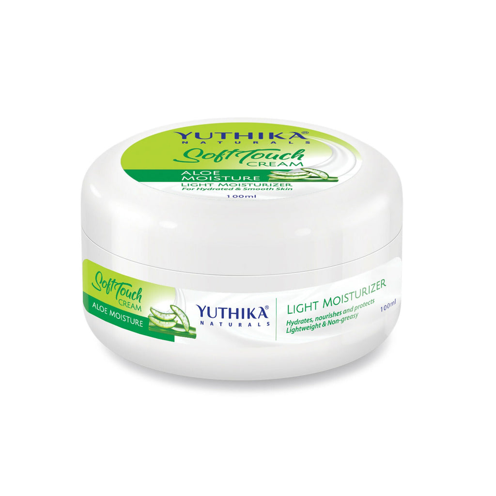 Yuthika Naturals Aloe Moisture Light Moisturizer Cream | Grocsy