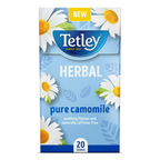 Tetley Herbal Pure Camomile Tea Bags | Grocsy