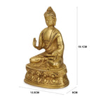 Devlok Brass Buddha Idol | Grocsy