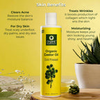 Organic Harvest Cold Pressed Organic Castor Oil | Grocsy