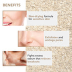 Botanic Hearth Oat & Niacinamide Cleanser Face Wash Enriched with Seabuckthorn Fruit Oil, Willow Bark Extract | Grocsy
