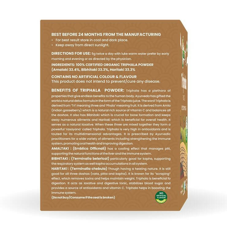 Nutriorg Triphala Powder | Grocsy