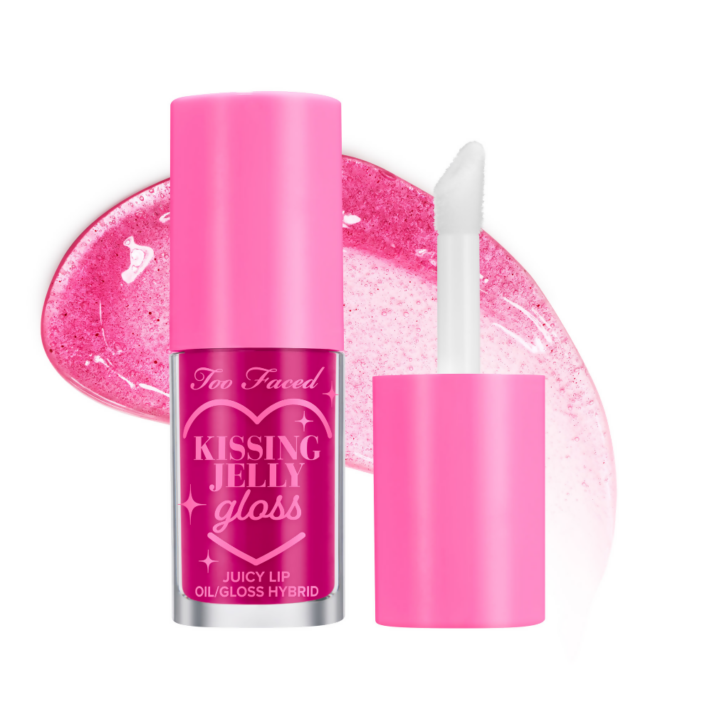 Too Faced Lip Gloss Kissing Jelly - Raspberry | Grocsy