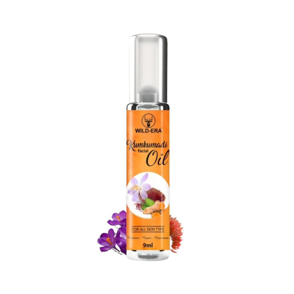 Wildera Kumkumadi Facial Oil For Glowing, Skin Nourishment | Grocsy