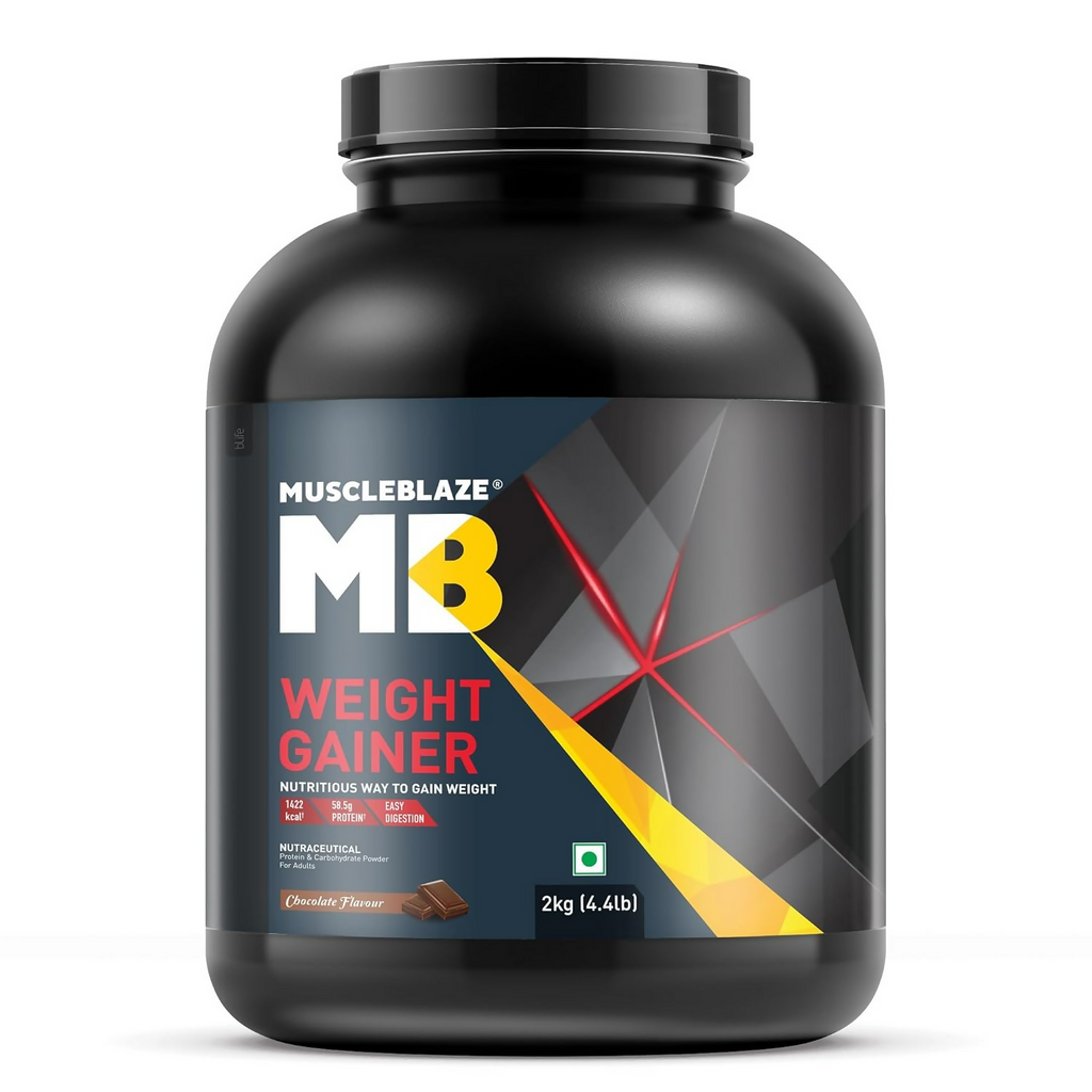 MuscleBlaze Weight Gainer With Added Digezyme Powder | Grocsy