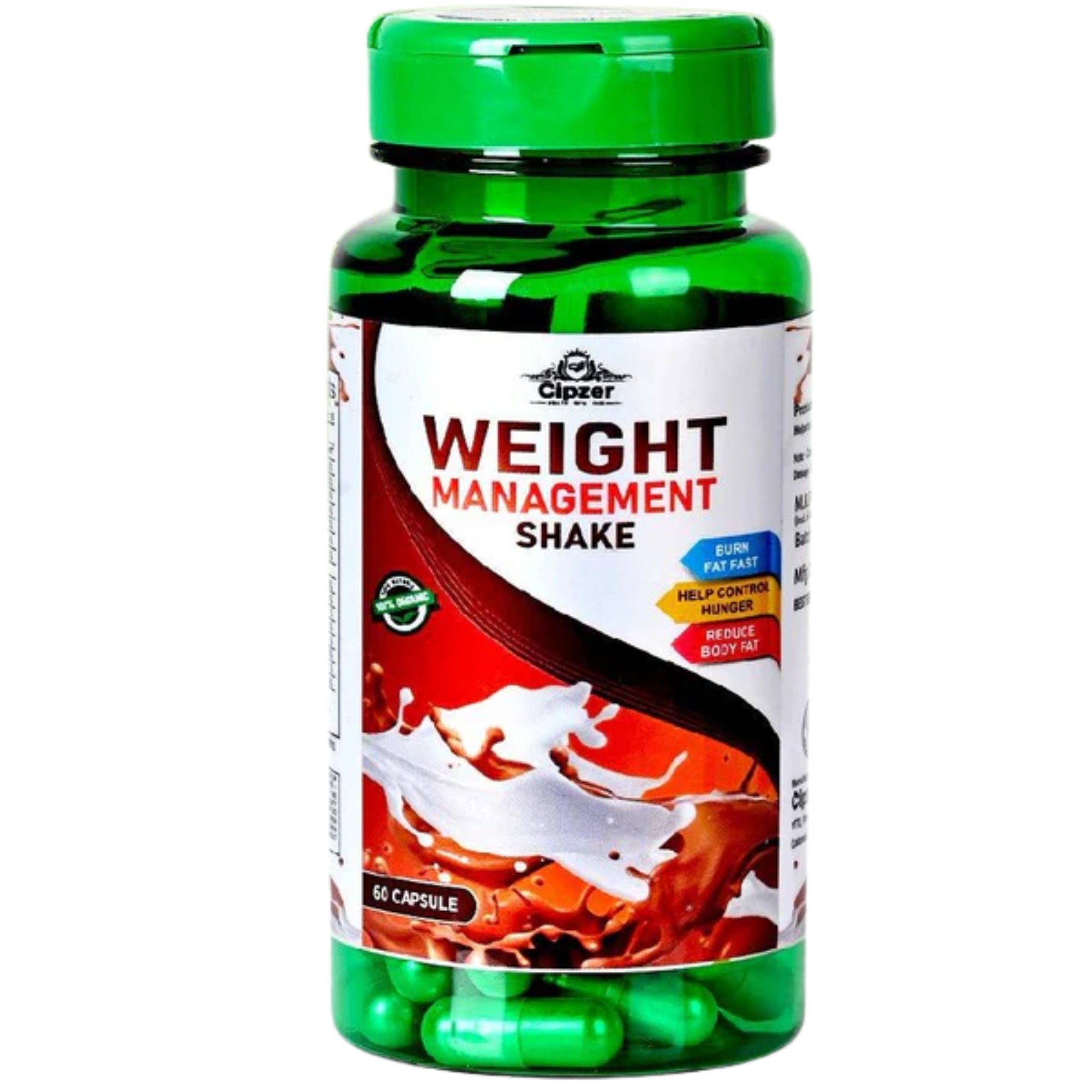 Cipzer Weight Management Shake Capsules | Grocsy
