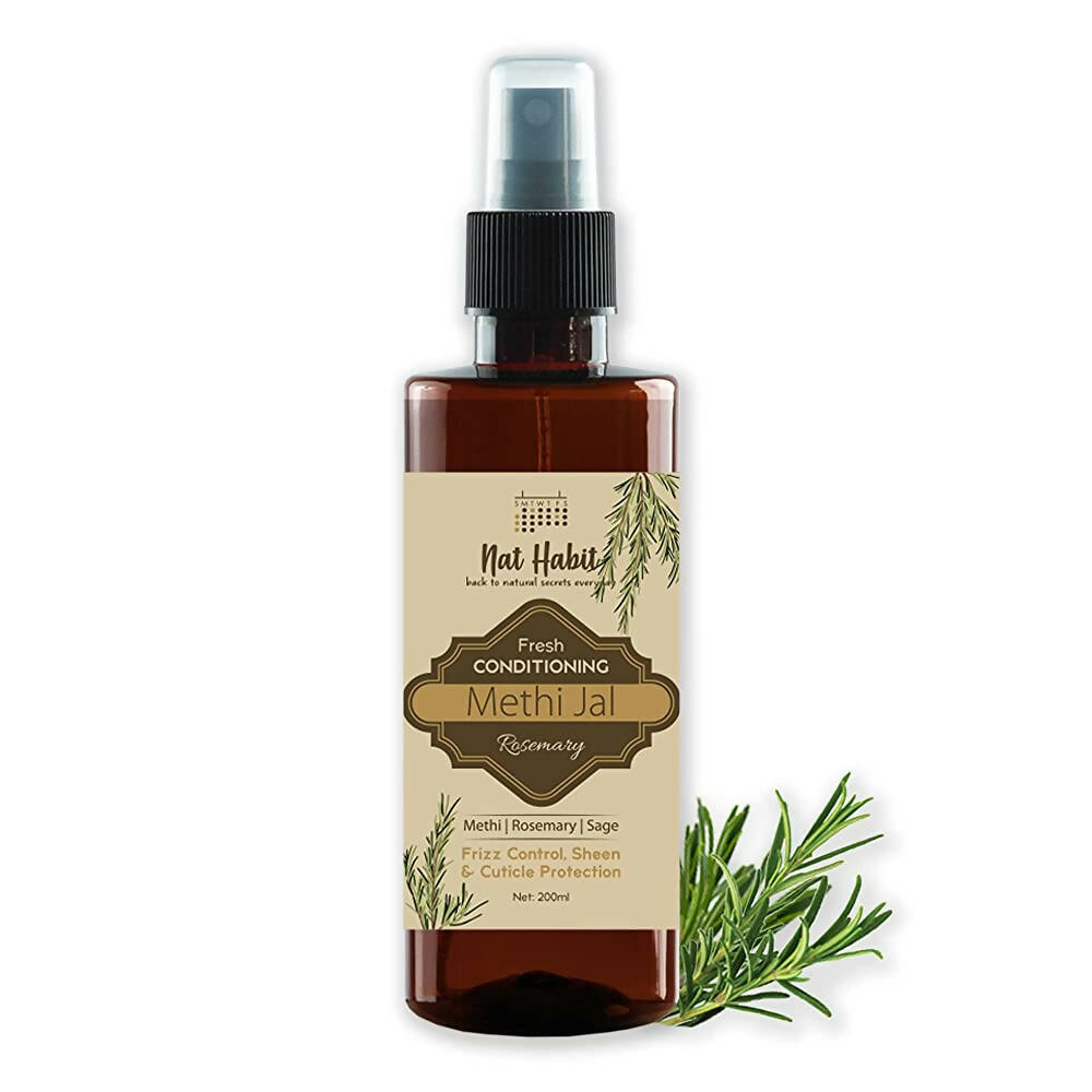 Nat Habit Fresh Conditioning Methi Jal Rosemary Hair Serum | Grocsy