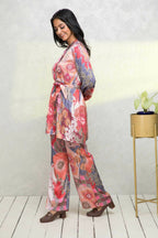 Myshka Women Multi Printed Bling & Sparkly Co-Ords | Grocsy