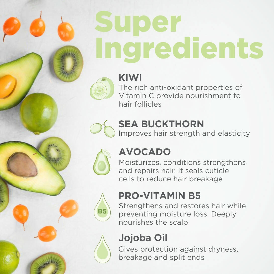 Happier Multigreens Hair Mask | Grocsy