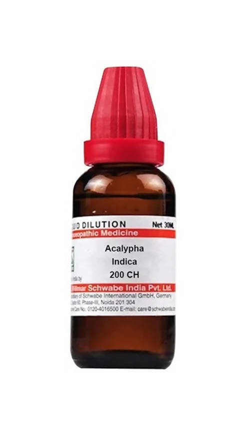 Dr. Willmar Schwabe India Acalypha Indica Dilution | Grocsy