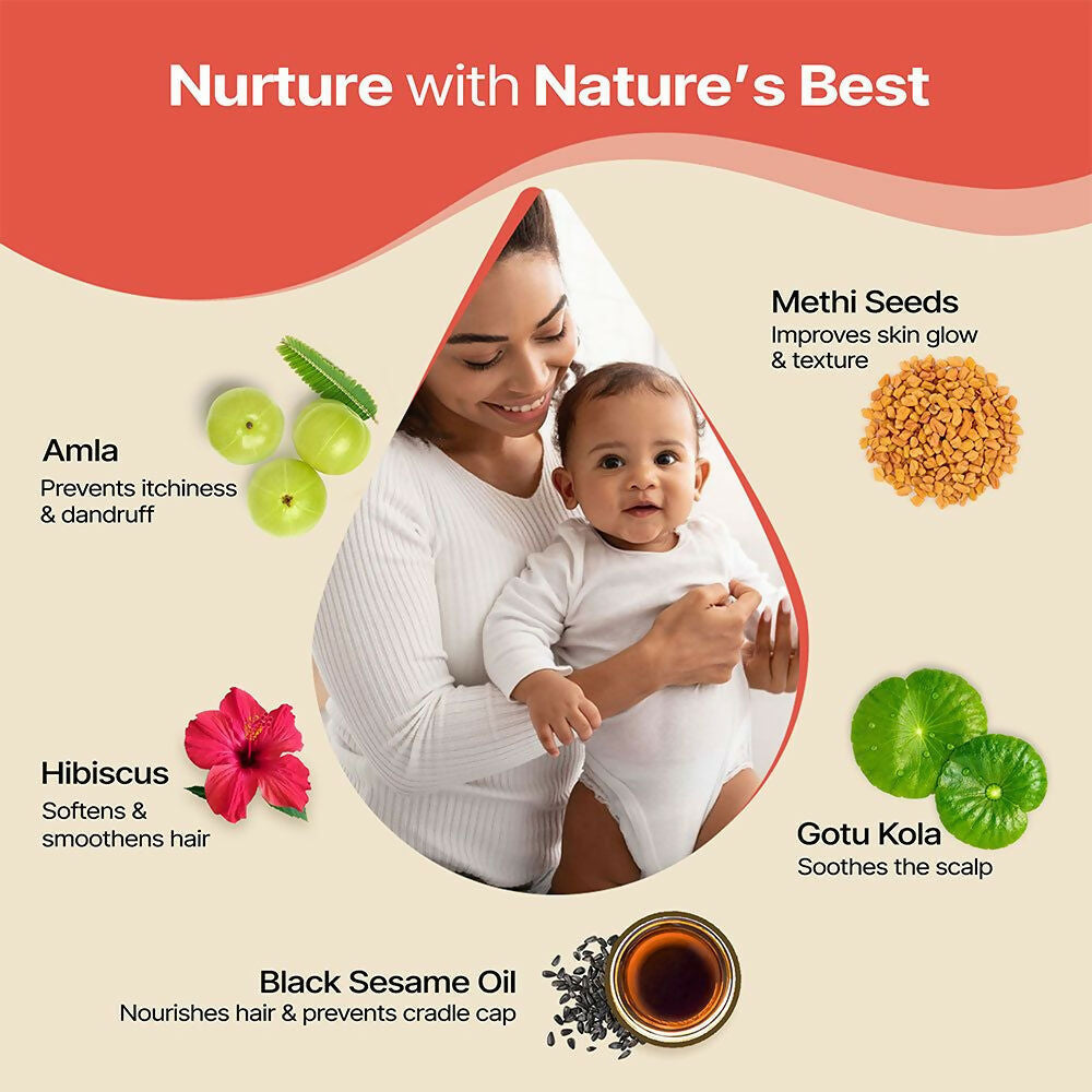 Herby Angel Head Massage Oil for Babies and Kids | Grocsy