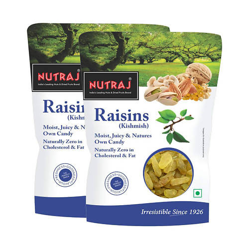 Nutraj Raisin Kishmish (Round) | Grocsy
