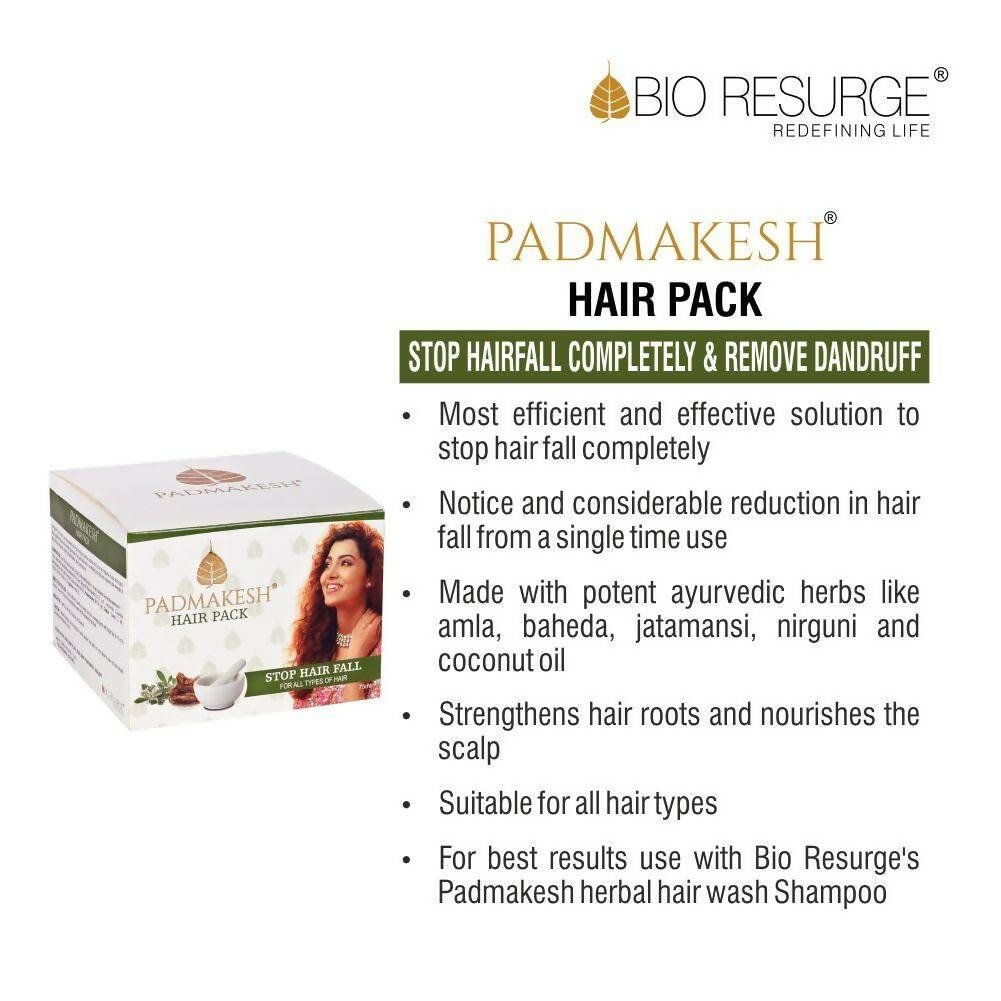 Bio Resurge Life Padmakesh Hair Pack | Grocsy