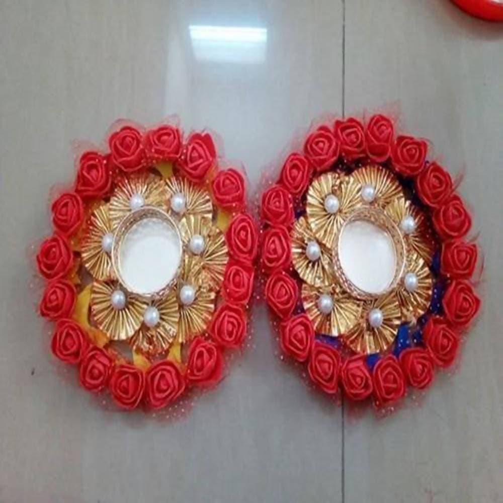 Kundan HandiKrafts Decorative Floating Diyas | Grocsy