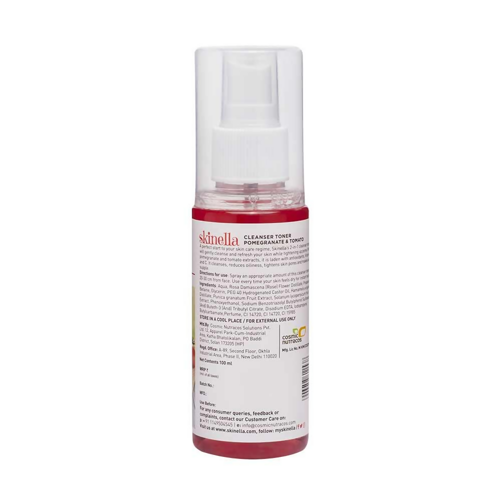 Skinella Pomegranate & Tomato Cleanser Toner | Grocsy