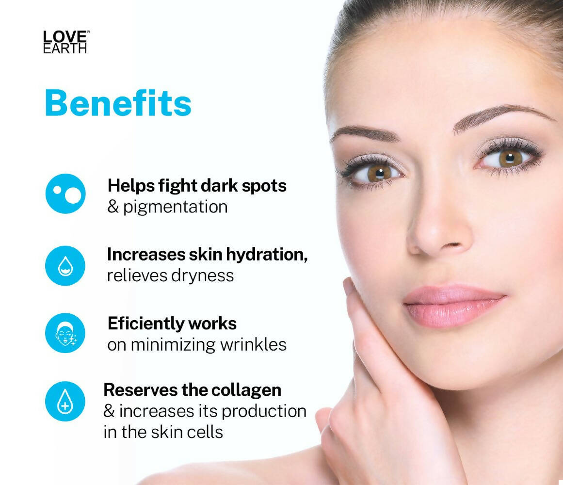 Love Earth Hyaluronic Acid Serum | Grocsy