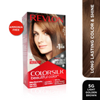 Revlon ColorSilk Beautiful Color - Light Golden Brown 5G | Grocsy