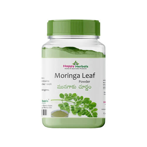 Happy Herbals Moringa Leaf Powder | Grocsy
