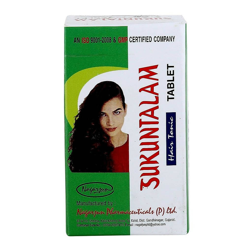 Nagarjun Sukuntalam Hair Tonic Tablets | Grocsy