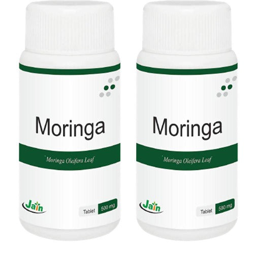 Jain Moringa Oliefera Leaf Tablets | Grocsy