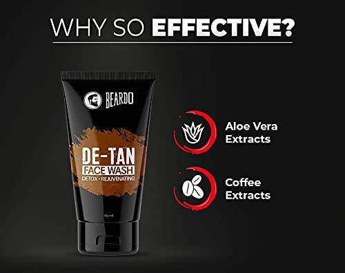 Beardo De-Tan Face Wash Coffee Detox | Grocsy