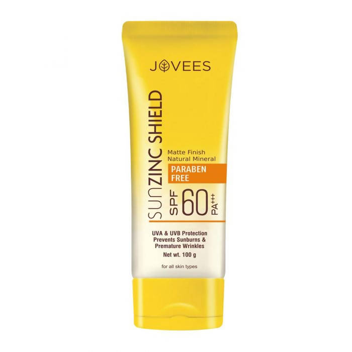 Jovees Sun Zinc Shield SPF 60 PA+++ | Grocsy