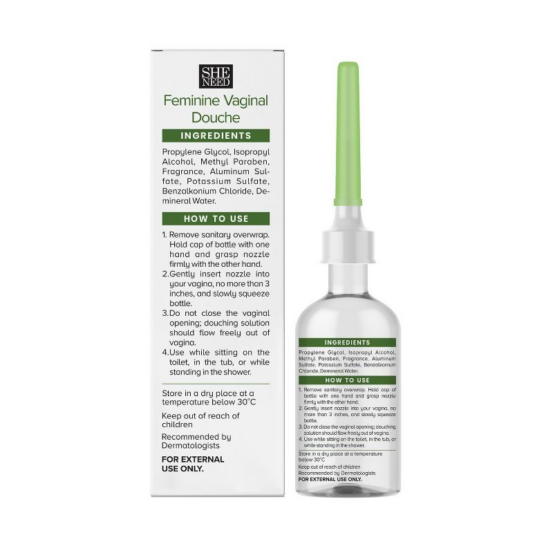SheNeed Feminine Vaginal Douche-Fresh Scent- With Ph-3.5 | Grocsy