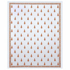 Hand Block Printed Double 230x270 Cms Jaipuri Bedspread with 2 Pillow Covers | Grocsy