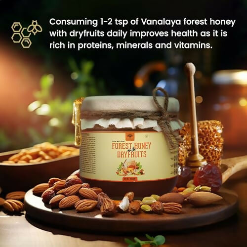 Vanalaya Forest Honey with Dry Fruits | Grocsy