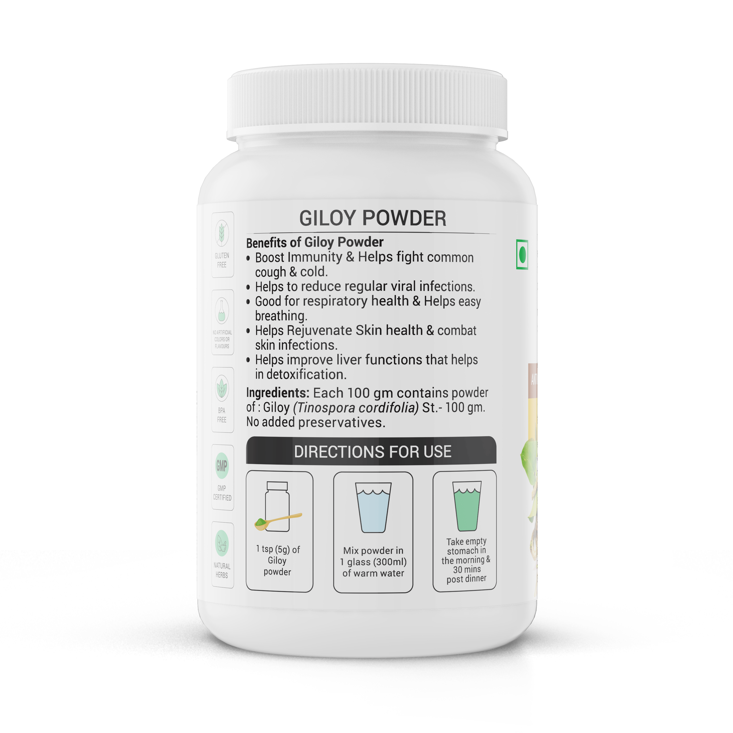 Krishna'S Herbal & Ayurveda Giloy Powder | Grocsy
