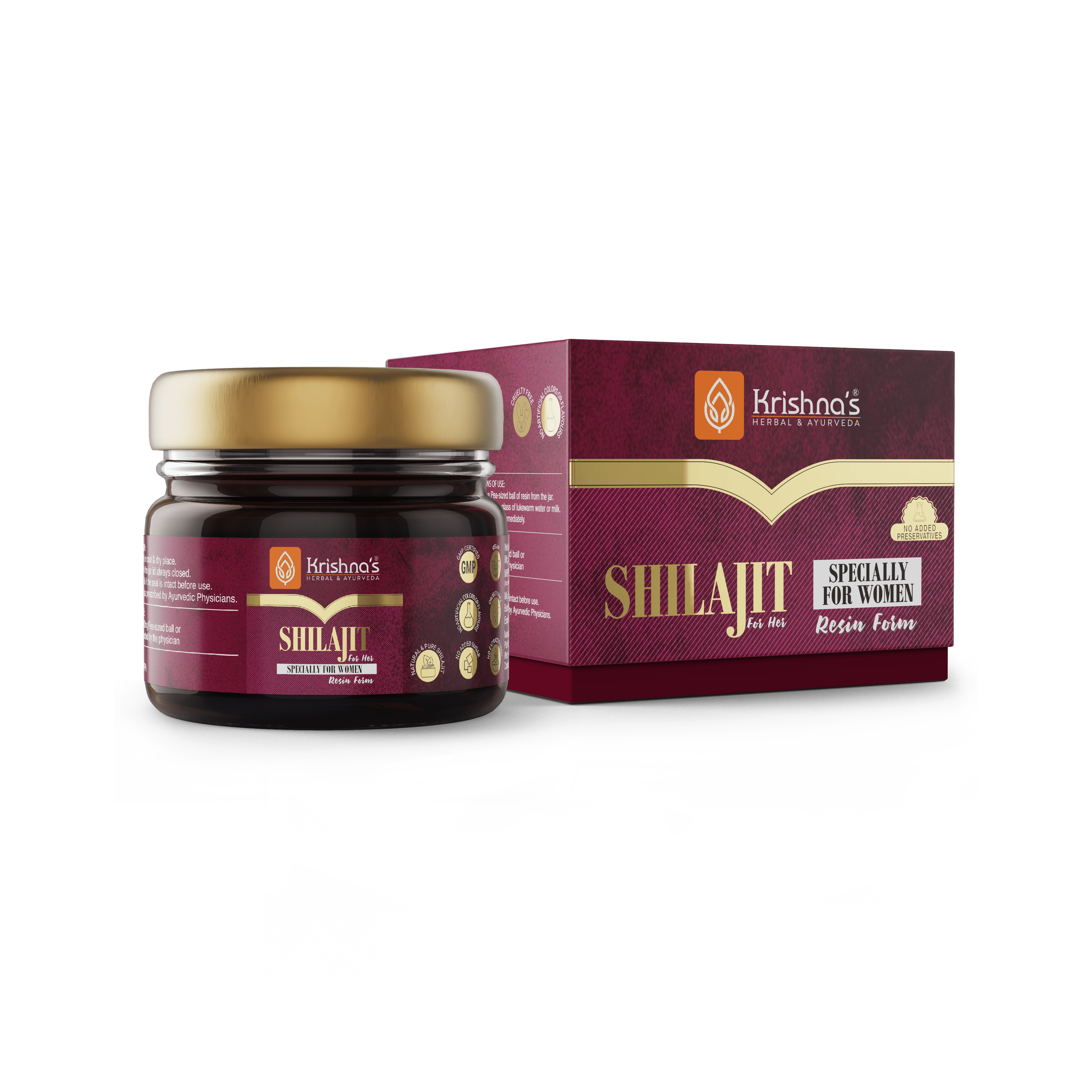 Krishna'S Herbal & Ayurveda Himalayan SJ Resin Women | Grocsy