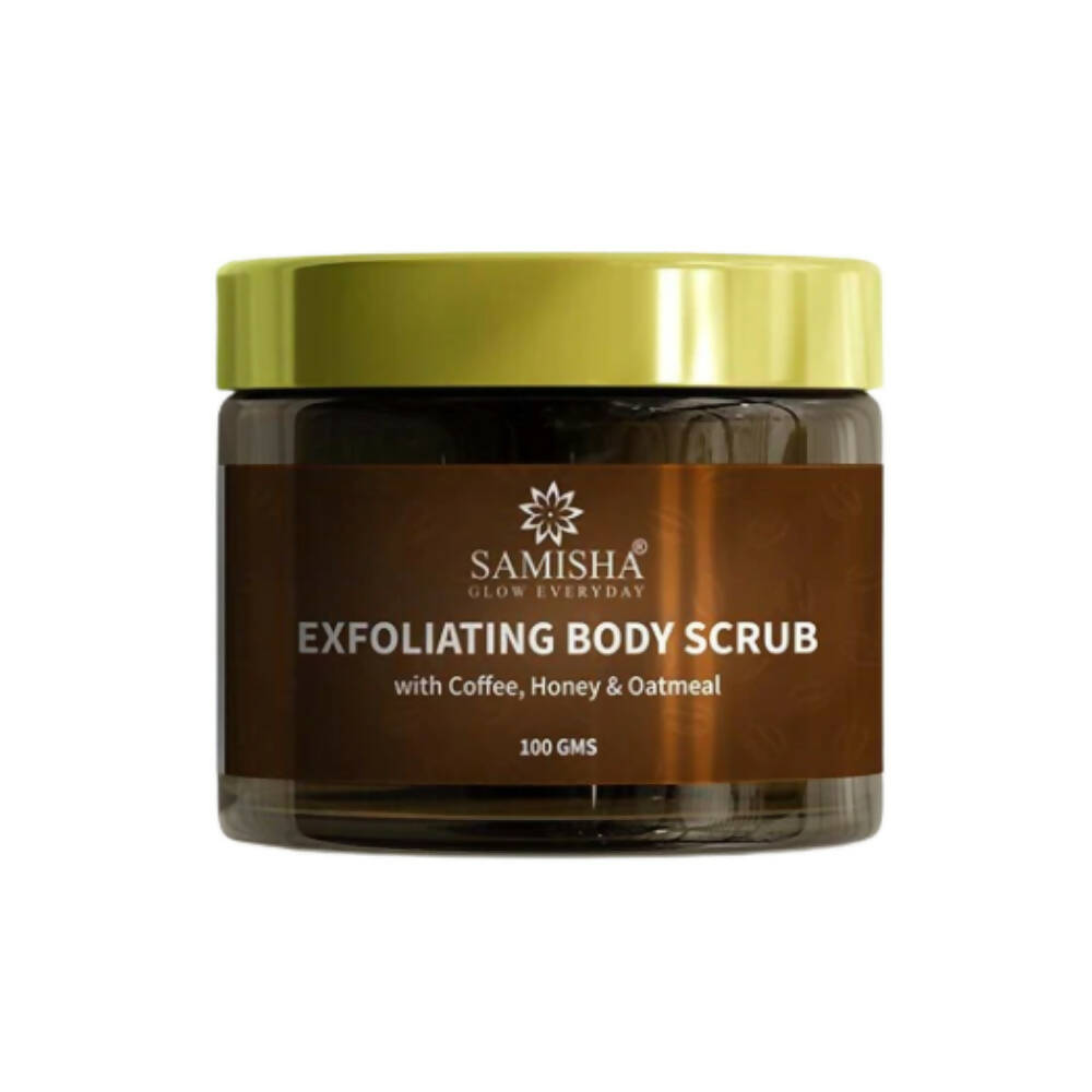 Samisha Coffee Body Scrub With Honey & Oatmeal | Grocsy