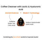 Tru Hair & Skin Coffee & Hyaluronic Acid Face Cleanser | Grocsy
