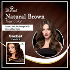 VedicAyurveda Henna Hair Color Naturally Brown | Grocsy